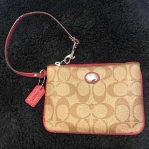 Coach wristlet